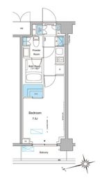 ブラウ大森 202 間取り図