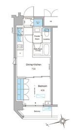 ブラウ大森 101 間取り図