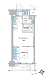 ブラウ大森 103 間取り図