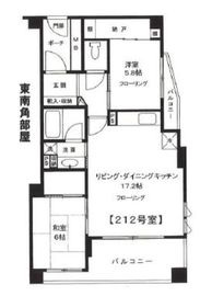 アトラス諏訪町レジデンス 2階 間取り図