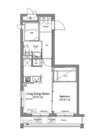 コンフォリア麻布台 305 間取り図