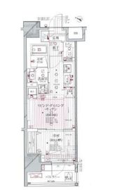 シティインデックス神田 2階 間取り図