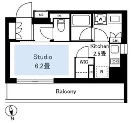 ブリリア目黒青葉台 3階 間取り図