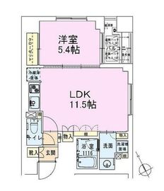 茅場町レジデンス壱番館 1002 間取り図