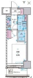 ジェノヴィア浅草2スカイガーデン 4階 間取り図