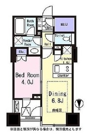 クオリア神南フラッツ 7階 間取り図