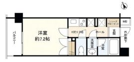 セレビア新宿御苑前 7階 間取り図