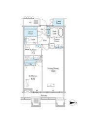 グランスイート文京小石川 1404 間取り図