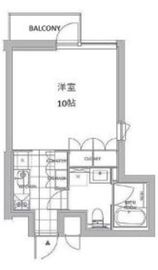 エスセナーリオ渋谷 403 間取り図