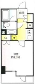 クレヴィア小石川後楽園 2階 間取り図