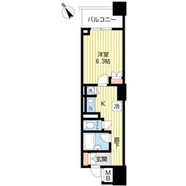 レジディア日本橋馬喰町 311 間取り図