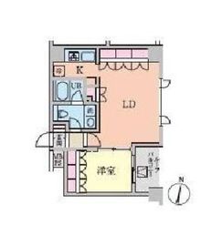 蒼映パーク原宿 203 間取り図