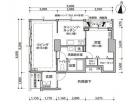 東雲キャナルコートCODAN 11-201 間取り図