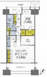 ザ・晴海レジデンス 4階 間取り図