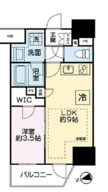 ネベル浅草橋 2階 間取り図