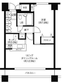 LOOP-M 506 間取り図