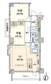 イルフィオーレ都立大学 2階 間取り図