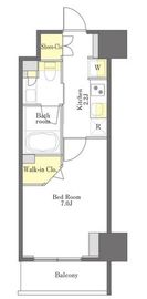 プライムメゾン初台 505 間取り図