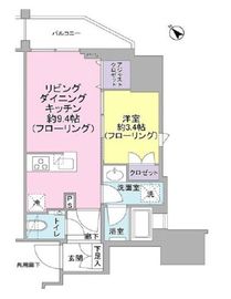 インプレストコア武蔵小山 11階 間取り図