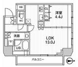 ジェノヴィア浅草橋2スカイガーデン 703 間取り図