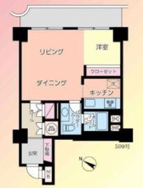 パレロワイヤル六番町 5階 間取り図