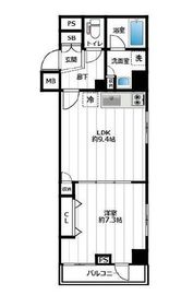 イアース本所吾妻橋 7階 間取り図