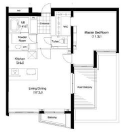 ル・シヤージュ神宮前 502 間取り図