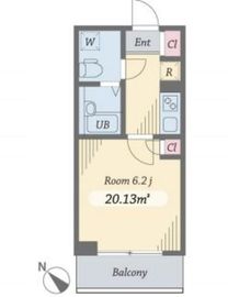 ダイヤモンドタワー西小山 305 間取り図