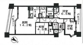 クラッシィ白金台シティハウス 5階 間取り図