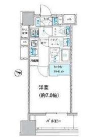 プレミスト月島 2階 間取り図