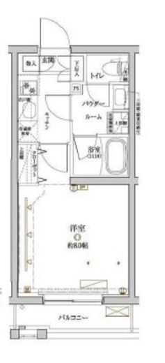 クレイシア目黒都立大学 3階 間取り図