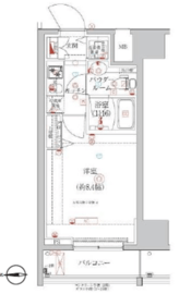 アルテシモクルセ 601 間取り図