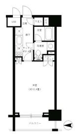 パークキューブ神田 1004 間取り図