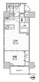 ステージグランデ錦糸町2 2階 間取り図