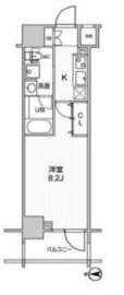 ステージグランデ錦糸町2 2階 間取り図