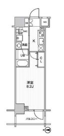 ステージグランデ錦糸町2 2階 間取り図