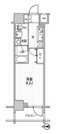 ステージグランデ錦糸町2 4階 間取り図