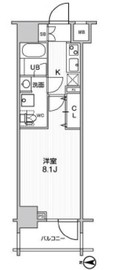 ステージグランデ錦糸町2 5階 間取り図