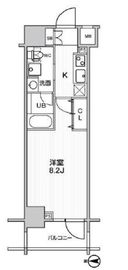 ステージグランデ錦糸町2 13階 間取り図