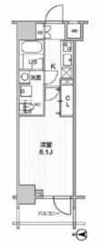 ステージグランデ錦糸町2 11階 間取り図