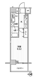ステージグランデ錦糸町2 14階 間取り図