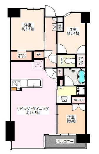 プレミスト有明ガーデンズ 4階 間取り図
