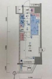 ジェノヴィア新宿早稲田グリーンヴェール 9階 間取り図