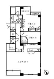 南青山ドミシル 302 間取り図