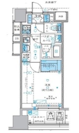 プレミスト月島 7階 間取り図