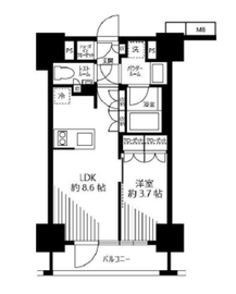 ピアース浅草 11階 間取り図