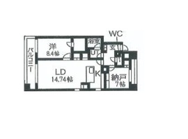 三番町3-3ビル 501 間取り図