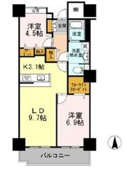 品川シーサイドビュータワー1 1209 間取り図