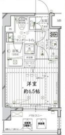 レガリス品川南大井パークサイド 5階 間取り図