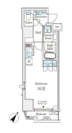 グレイスコート岩本町 201 間取り図